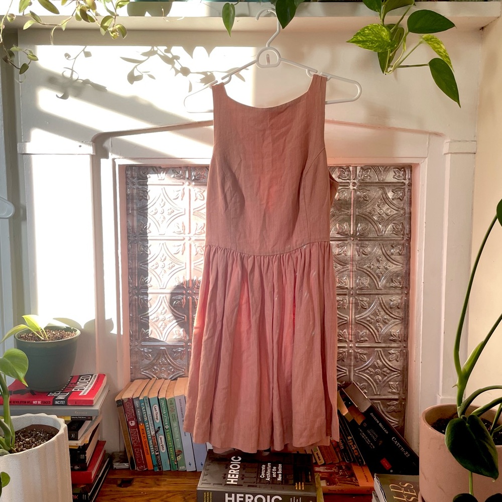 American Apparel linen dress
